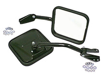 Load image into Gallery viewer, Omix Side Mirror Kit Black- 55-86 Jeep CJ Models