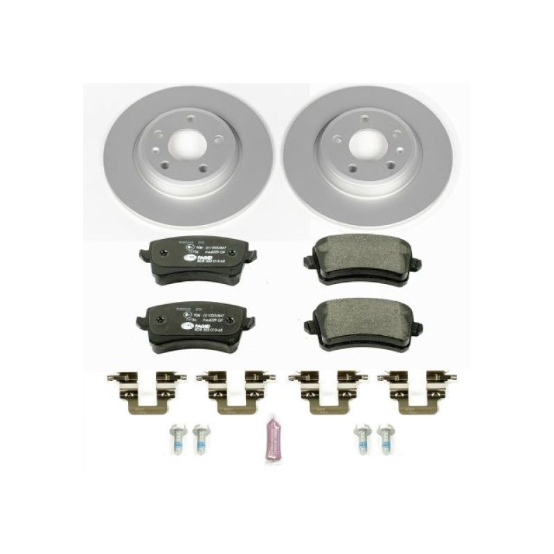 Power Stop 09-16 Audi A4 Rear Euro-Stop Brake Kit