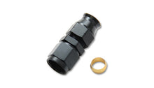 Load image into Gallery viewer, Vibrant -8AN Female to 1/2in Tube Adapter Fitting (w/ Brass Olive Insert)