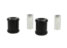 Load image into Gallery viewer, Whiteline 03-06 Mitsubishi Lancer Evo 8/9 Rear Lower Shock Mount Control Arm Bushing Kit