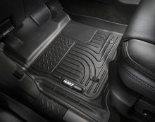 Load image into Gallery viewer, Husky Liners 09-12 Toyota Corolla/Matrix/Pontiac Vibe (FWD) WeatherBeater Combo Black Floor Liners