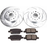 Power Stop 18-19 Buick Enclave Rear Z23 Evolution Sport Brake Kit