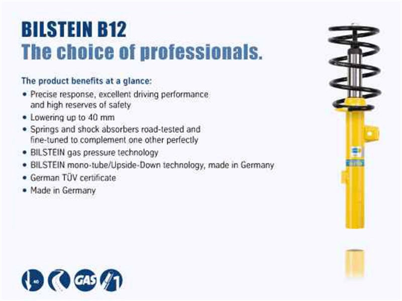 Bilstein B12 2007 BMW 335i Base Sedan Front and Rear Suspension Kit