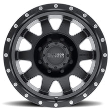 Load image into Gallery viewer, Method MR301 The Standard 17x9 -12mm Offset 8x6.5 130.81mm CB Matte Black Wheel