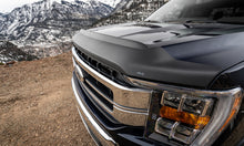 Load image into Gallery viewer, AVS 2021 Ford F-150 (Excl. Tremor/Raptor) Aeroskin II Textured Low Profile Hood Shield - Black