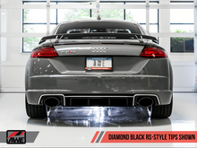 Load image into Gallery viewer, AWE Tuning 18-19 Audi TT RS 2.5L Turbo Coupe 8S/MK3 SwitchPath Exhaust w/Diamond Black RS-Style Tips