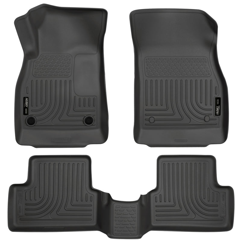 Husky Liners 11-12 Chevrolet Cruze WeatherBeater Combo Black Floor Liners