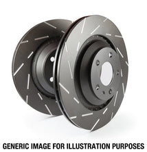 Load image into Gallery viewer, EBC 09-14 Mini Hardtop 1.6 Turbo J.C Works USR Slotted Front Rotors