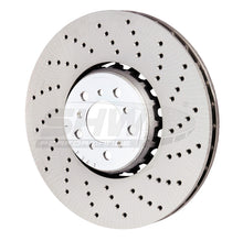 Load image into Gallery viewer, SHW 15-18 BMW X5 M 4.4L Right Front Cross-Drilled Lightweight Brake Rotor (34112284902)