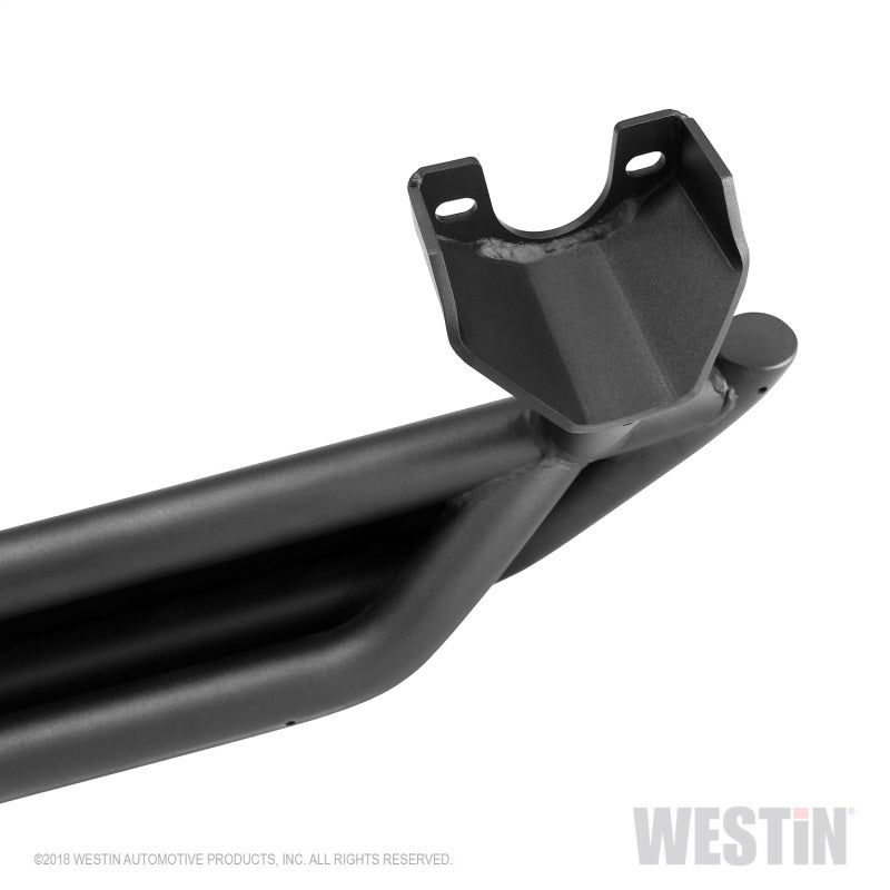 Westin/Snyper 2018+ Jeep Wrangler JL Unlimited 4DR Triple Tube Rock Rail Steps - Textured Black