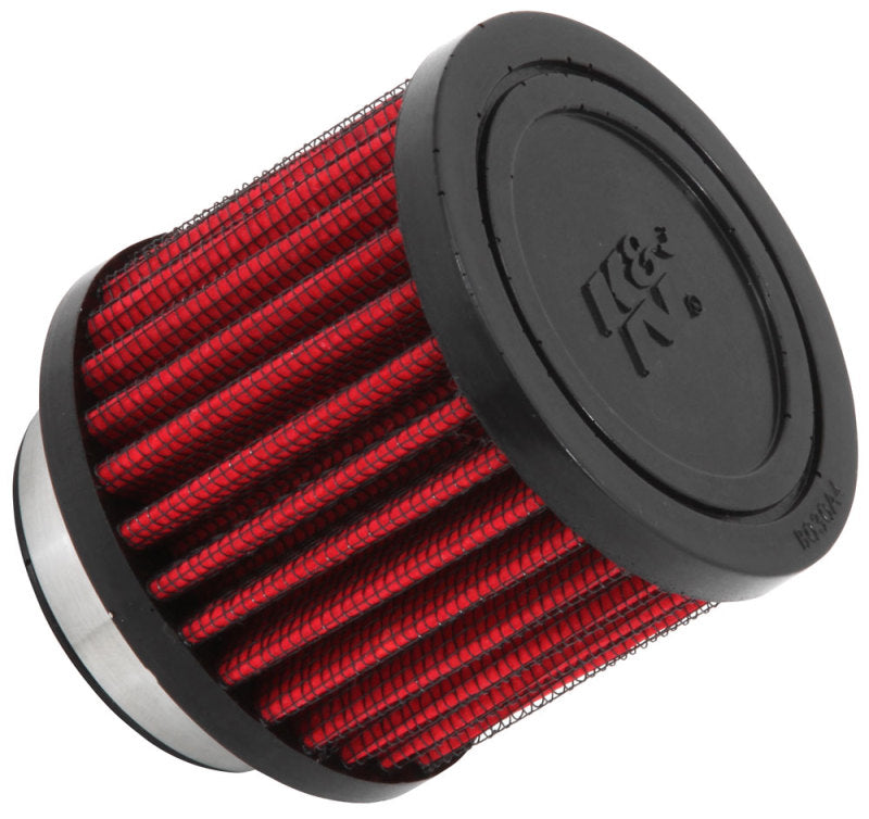 K&N 1.75 inch Vent 3 inch D 2.5 inch H Air Filter - Rubber Top