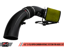 Load image into Gallery viewer, AWE Tuning Audi RS3 / TT RS S-FLO Open Carbon Fiber Intake