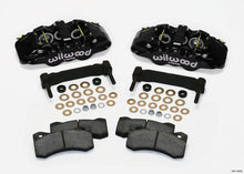 Load image into Gallery viewer, Wilwood AERO6 Front Caliper &amp; Bracket Kit - Black 97-13 C5/C6 Corvette w/ OEM HD/Z51 Rotors