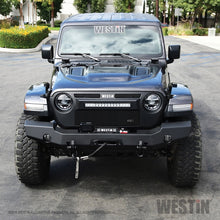 Load image into Gallery viewer, Westin 18-20 Jeep Wrangler JL WJ2 Full Width Front Bumper - Textured Black