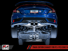 Load image into Gallery viewer, AWE Tuning 2016+ Honda Civic Si Track Edition Exhaust w/Front Pipe &amp; Dual Diamond Black Tips