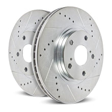 Load image into Gallery viewer, Power Stop 03-19 Chevrolet Express 2500 Rear Evolution Drilled &amp; Slotted Rotors - Pair