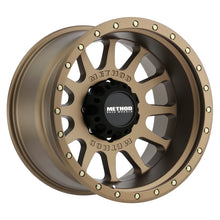 Load image into Gallery viewer, Method MR605 NV 20x10 -24mm Offset 8x170 124.9mm CB Method Bronze Wheel