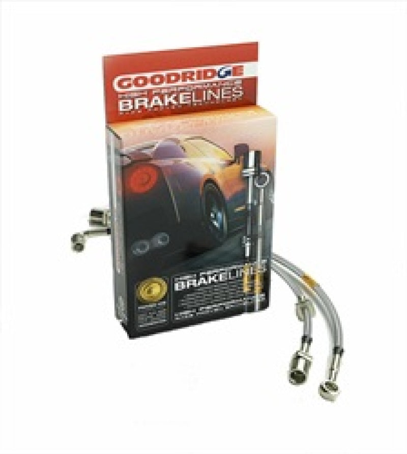 Goodridge 16-20 Chevrolet Camaro ZL1/SS (Models w/Brembo Calipers / Excl 1LE Pkg) SS Brake Line Kit