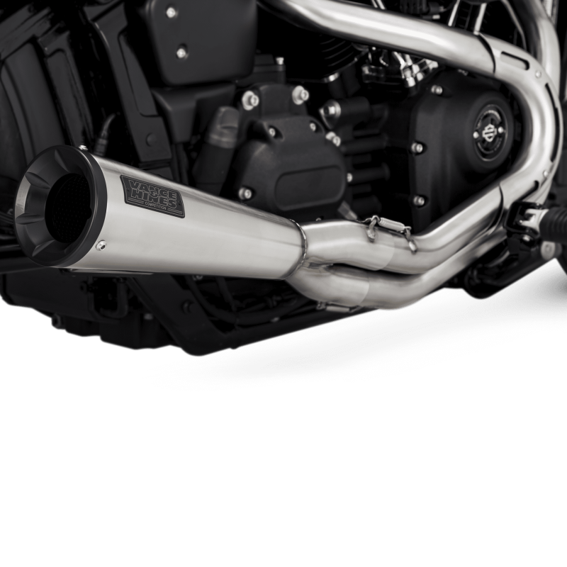 Vance & Hines HD Dyna 91-17 Upsweep SS 2-1 PCX Full System Exhaust