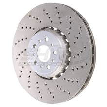 Load image into Gallery viewer, SHW 2020+ BMW X3 M 3.0L Right Front Cross-Drilled Lightweight Brake Rotor (34118054826)