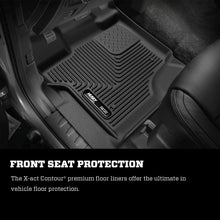 Load image into Gallery viewer, Husky Liners 15-23 Ford F-150 SuperCrew Cab X-Act Contour Front &amp; 2nd Row Seat Floor Liners - Black