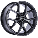 BBS SR 18x8 5x112 ET35 Satin Grey Wheel -82mm PFS/Clip Required