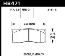 Load image into Gallery viewer, Hawk HPS Street Brake Pads