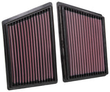 K&N 19 Porsche 911 3.0L H6 F/I Drop In Replacement Air Filter