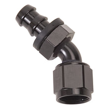Load image into Gallery viewer, Russell Performance -10 AN Twist-Lok 45 Degree Hose End (Black)