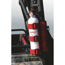 Load image into Gallery viewer, Rugged Ridge Fire Extinguisher Holder Red