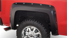 Load image into Gallery viewer, Bushwacker 07-13 Chevy Silverado 1500 Fleetside Pocket Style Flares 4pc 69.3in Bed - Black