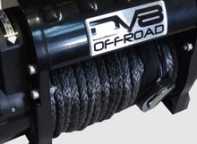 Load image into Gallery viewer, DV8 Offroad 12000 LB Winch w/ Synthetic Line &amp; Wireless Remote - Black