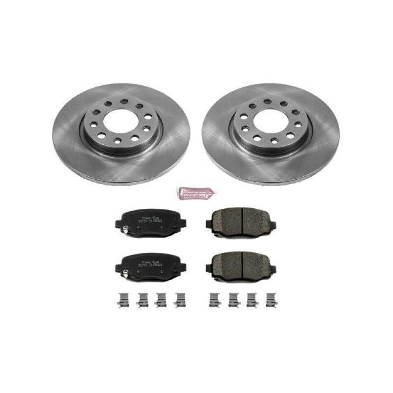 Power Stop 15-17 Chrysler 200 Rear Autospecialty Brake Kit