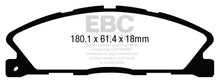 Load image into Gallery viewer, EBC 13+ Ford Taurus 3.5 Twin Turbo SHO Yellowstuff Front Brake Pads