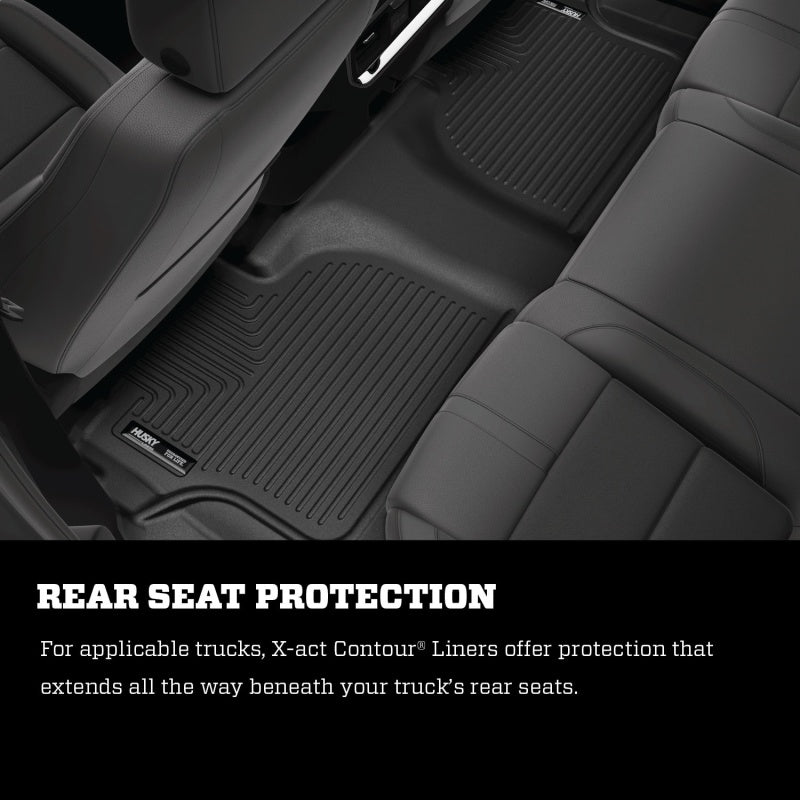 Husky Liners 2020 Kia Telluride X-Act Contour Front Black Floor Liners