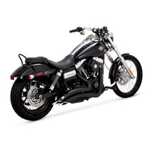 Load image into Gallery viewer, Vance &amp; Hines HD Dyna 06-17 Big Radius 2-2 Black PCX Full System Exhaust