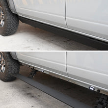 Load image into Gallery viewer, RealTruck 11-22 Ram 2500/3500 CC 4dr VoltStep Electric Running Board Kit (No Drill) - Tex. Blk