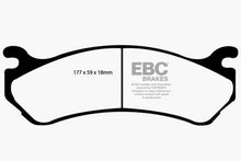 Load image into Gallery viewer, EBC 02 Cadillac Escalade 5.3 (Akebono rear caliper) Greenstuff Front Brake Pads