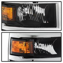 Load image into Gallery viewer, xTune 14-15 Chevy Silverado 1500 (New Body) OEM Style Headlights w/Trim - Blk (HD-JH-CS14-CC-BK)