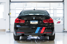 Load image into Gallery viewer, AWE Tuning BMW F3X 340i Touring Edition Axle-Back Exhaust - Diamond Black Tips (102mm)