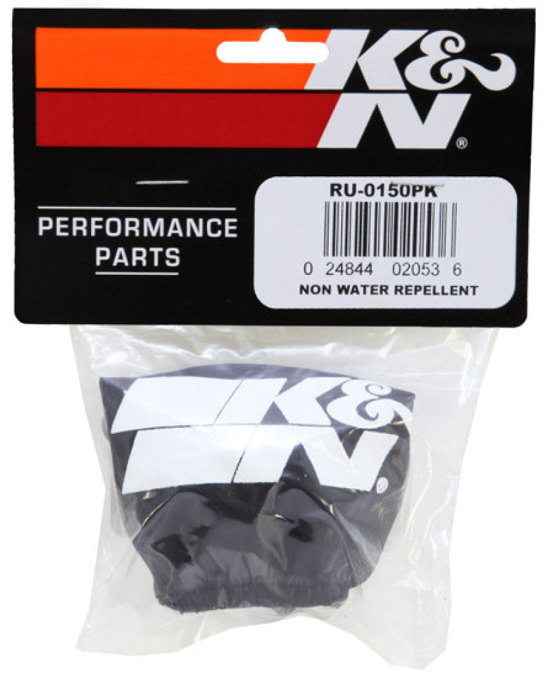 K&N Universal Precharger Air Filter Wrap Black