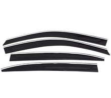 Load image into Gallery viewer, AVS 15-19 GMC Yukon XL/15-19 Chevrolet Suburban Ventvisor Low Profile Window Deflectors 4pc - Chrome