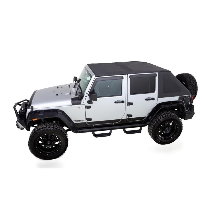 Rampage 2007-2018 Jeep Wrangler(JK) Trailview Fastback - Black Diamond (2 Door)