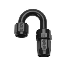 Load image into Gallery viewer, Russell Performance -8 AN Black 180 Degree Full Flow Swivel Hose End