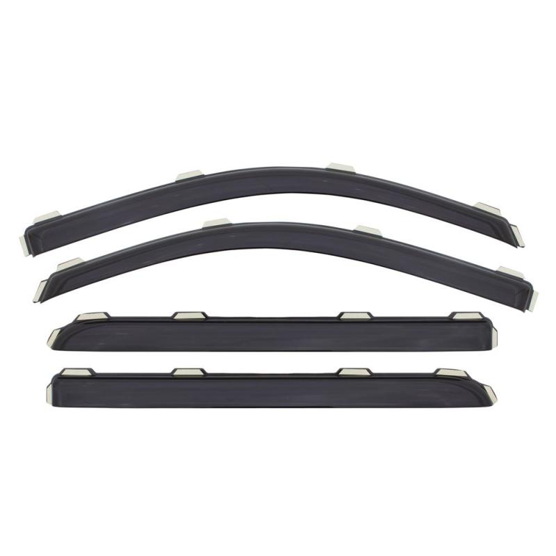 AVS 07-10 Chevy Aveo Ventvisor In-Channel Front & Rear Window Deflectors 4pc - Smoke