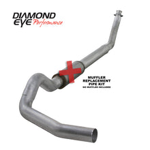 Load image into Gallery viewer, Diamond Eye KIT 5in TB SGL MFLR RPLCMENT PIPE AL: 94-02 DODGE CUMMINS 5.9L W/ RP #510220