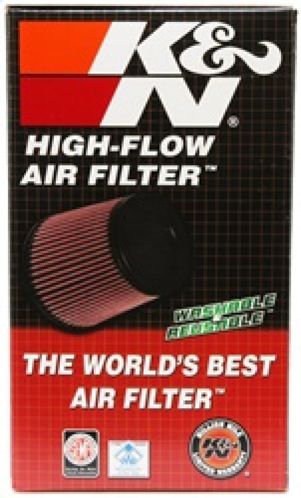 K&N Universal Rubber Filter 3inch FLG / 5inch OD-B / 4-5/8inch OD-T / 8inch H