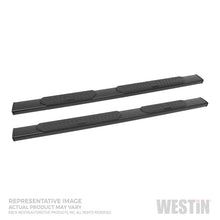 Load image into Gallery viewer, Westin 2019 Chevrolet Silverado/Sierra 1500 Crew Cab R5 Nerf Step Bars - Black