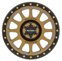 Load image into Gallery viewer, Method MR305 NV 20x10 -18mm Offset 6x5.5 108mm CB Method Bronze/Black Street Loc Wheel