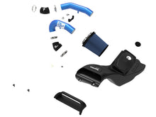 Load image into Gallery viewer, aFe 21-22 Ford F-150 Raptor V6-3.5L(tt) Momentum XP Cold Air Intake System - Blue w/ Pro 5R Filter